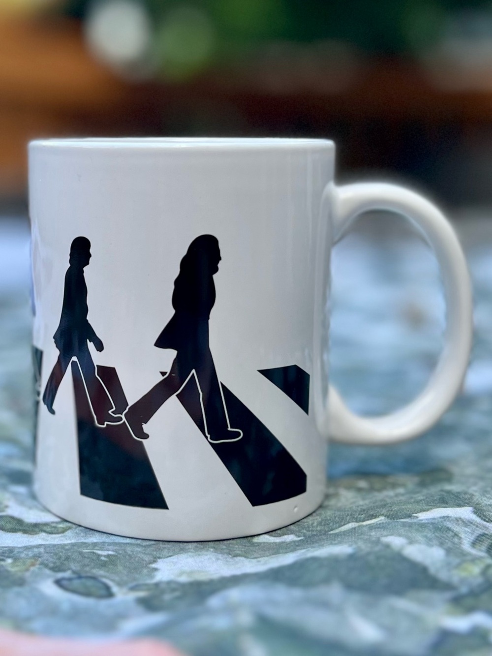 Beatles Official Licensed Abbey Road Silhouettes Ceramic Mug with Crosswalk 2012